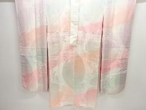 花模様単衣振袖用長襦袢